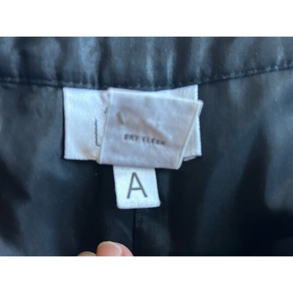 Ann Taylor LOFT Size 2 Black White Tweed Dress Pants Bootcut Wool Lined - Picture 8 of 9